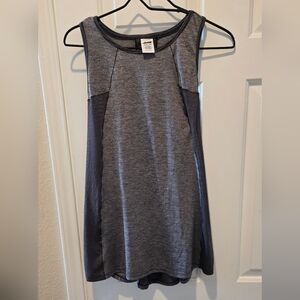 Avia Gray Midi A-Line Skirt for Work